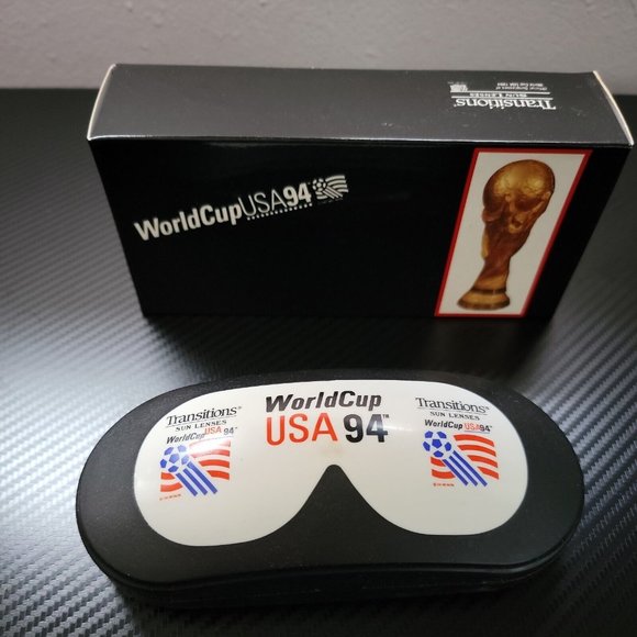 Vintage World Cup Soccer USA 1994 Striker Sunglasses By Diaco Transitions Lenses - Picture 5 of 9
